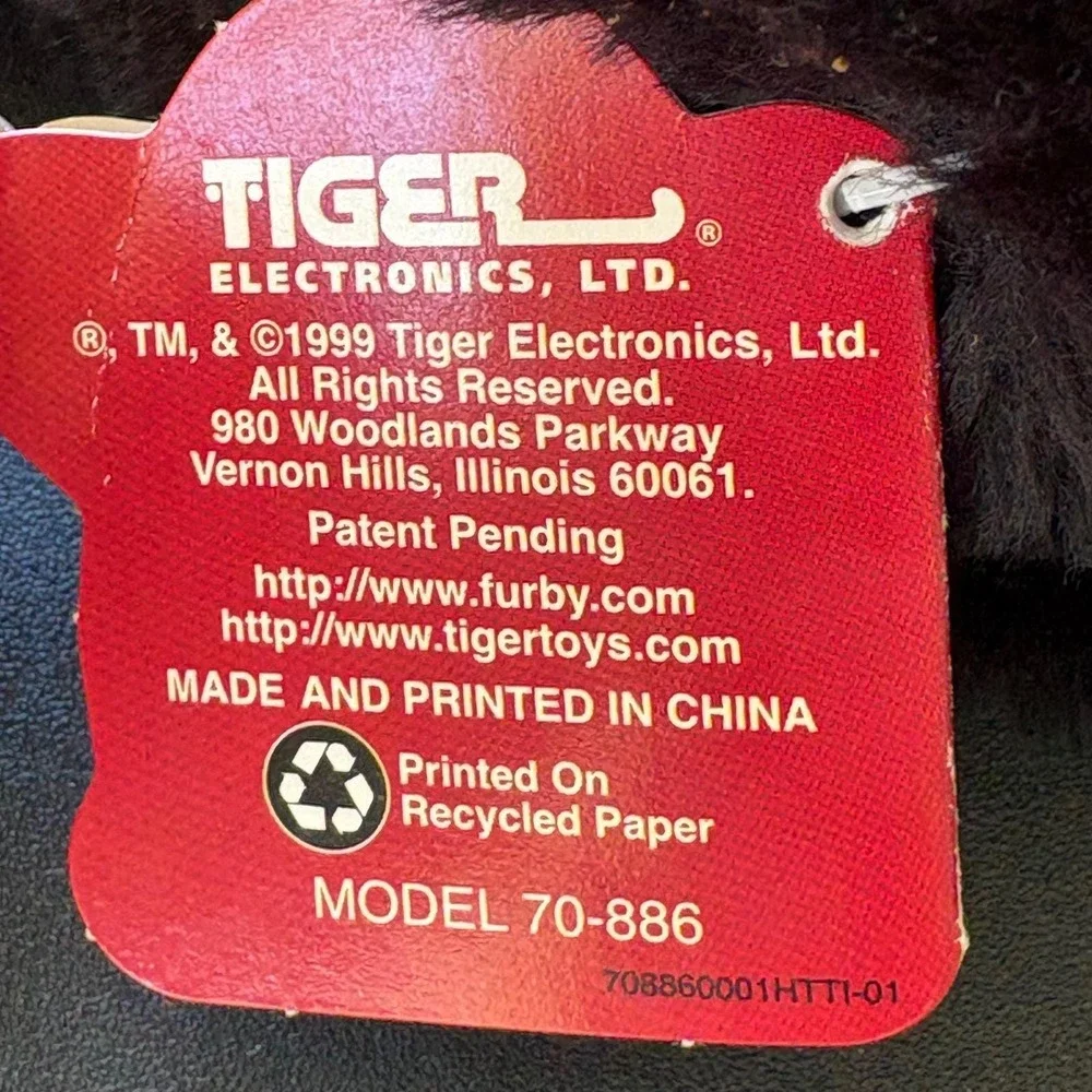 Tiger‎ Electronics Furby 1999 Graduation Limited Edition Tuxedo Lot PARTS ONLY